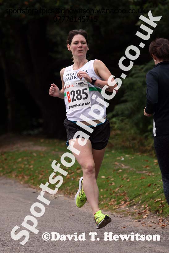 Senior womens 4 stage road relay, English National 6 and 4 Stage Road Relays, Sutton Park, Birmingham. Photo: David T. Hewitson/Sports for All Pics